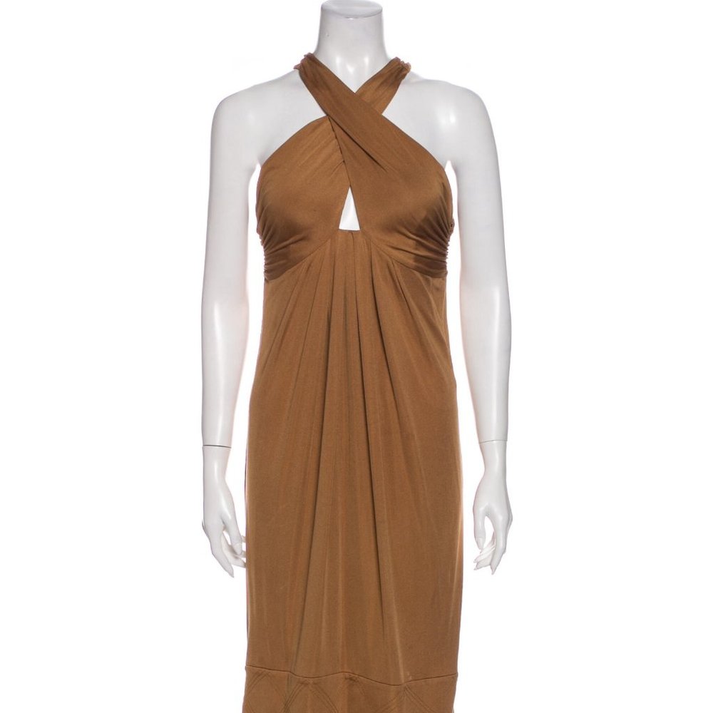 Diane Von Furstenberg Silk Knee Length Dress